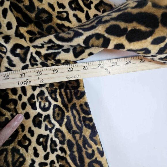 Nygard Collection Women's Leopard Print Jacket Coat Lined Size 8 - Picture 5 of 11